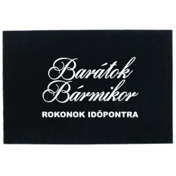 Tréfás Lábtörlő/ Barátok bármikor