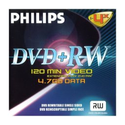 DVD-RW 4, 7Gb 4x (1-es címke) (PH386245 / DPHMW)