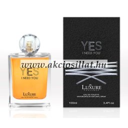 Luxure Yes I Need You Men EDT 100ml / Giorgio Armani Emporio Stronger With You parfüm utánzat