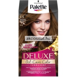 Schwarzkopf Palette Deluxe hajfesték 5-5(555) Ragyogó világosbarna
