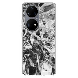 Átlátszó szilikon tok az alábbi mobiltelefonokra Huawei P50 - Chrome
