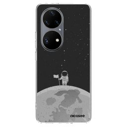 Átlátszó szilikon tok az alábbi mobiltelefonokra Huawei P50 - Astronaut