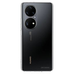 Átlátszó szilikon tok az alábbi mobiltelefonokra Huawei P50 - Clear