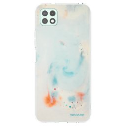 Átlátszó szilikon tok az alábbi mobiltelefonokra Samsung Galaxy A22 A226B 5G - Splash