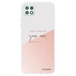 Átlátszó szilikon tok az alábbi mobiltelefonokra Samsung Galaxy A22 A226B 5G - You create your own opportunities