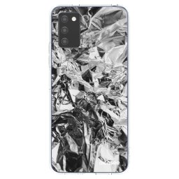 Átlátszó szilikon tok az alábbi mobiltelefonokra Samsung Galaxy A02s A025G - Chrome