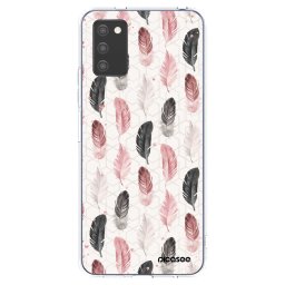 Átlátszó szilikon tok az alábbi mobiltelefonokra Samsung Galaxy A02s A025G - Feather 2