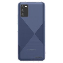 Átlátszó szilikon tok az alábbi mobiltelefonokra Samsung Galaxy A02s A025G - Clear