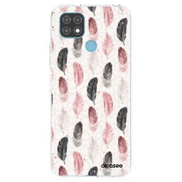 Átlátszó szilikon tok az alábbi mobiltelefonokra Realme C21 - Feather 2