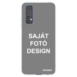 Átlátszó szilikon tok az alábbi mobiltelefonokra Realme 7 - Saját fotó/motívum