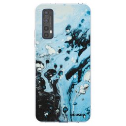 Átlátszó szilikon tok az alábbi mobiltelefonokra Realme 7 - Organic blue
