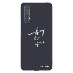 Átlátszó szilikon tok az alábbi mobiltelefonokra Realme 7 - Everything is a choice