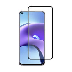 3x 3D üvegfólia kerettel az alábbi mobiltelefonokra Xiaomi Redmi Note 9T - fekete - 2+1 ingyen