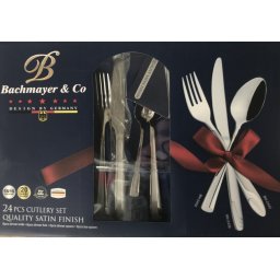 Bachmayer /Satin/ 24 részes evőeszközkészlet
