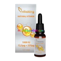D3+K2+K1-vitamin CSEPPEK - 10ml - Vitaking