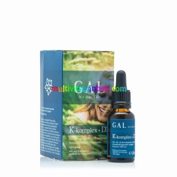 GAL K-komplex +D3 vitamin - 20 ml, GAL K-KOMPLEX+D3 500MCG K-KOMPLEX + 4000 NE D3 X 60 ADAG