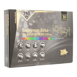 GoIMMUN Béta- és Alfa-glükán 290 mg (30db) - Napfényvitamin