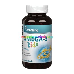 Omega-3 Kids 500mg - 100 gélkapszula - Vitaking