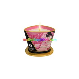 Shunga - Masszázsgyertya Rózsaszirom (170ml)
