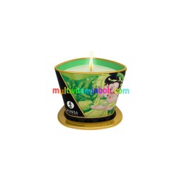 Shunga - Masszázsgyertya Zöldtea (170ml)