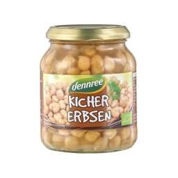 Dennree Csicseriborsó üveges bio 350 g