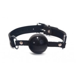 Silicone Ball Gag black szájpecek