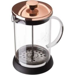 Berlinger Haus Kávé és tea készítő 600 ml üveg + fém Rose Gold Collection BH/1494