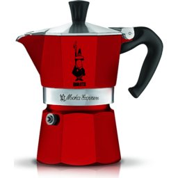 Bialetti Kávéfőző 3 személyes Moka Express Red 0004942