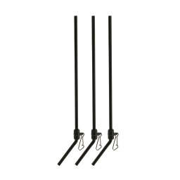 Nevis feeder gubancgátló cső, 20 cm, fekete, 3db