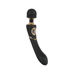 Cleopatra Wand - akkus, vízálló masszírozó vibrátor (fekete)