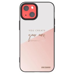 Fekete szilikon tok az alábbi mobiltelefonokra Apple iPhone 13 mini - You create your own opportunities