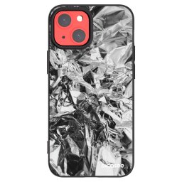 Fekete szilikon tok az alábbi mobiltelefonokra Apple iPhone 13 mini - Chrome