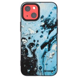 Fekete szilikon tok az alábbi mobiltelefonokra Apple iPhone 13 mini - Organic blue