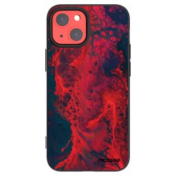 Fekete szilikon tok az alábbi mobiltelefonokra Apple iPhone 13 mini - Organic red