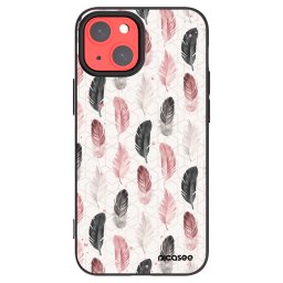 Fekete szilikon tok az alábbi mobiltelefonokra Apple iPhone 13 mini - Feather 2