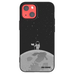 Fekete szilikon tok az alábbi mobiltelefonokra Apple iPhone 13 mini - Astronaut