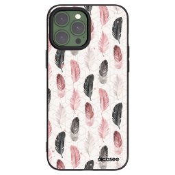 Fekete szilikon tok az alábbi mobiltelefonokra Apple iPhone 13 Pro Max - Feather 2