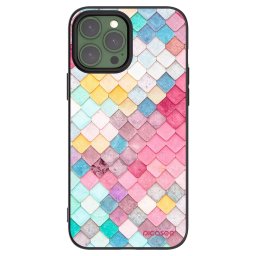 Fekete szilikon tok az alábbi mobiltelefonokra Apple iPhone 13 Pro Max - Colorful roof