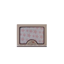 NATURTEX Pink Star baby plüss pléd