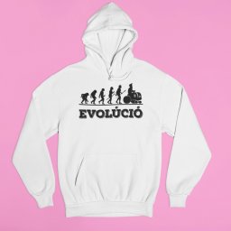 Traktoros evolúció pulóver