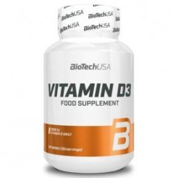 BioTech USA D3-vitamin 2000NE tabletta - 120db