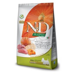 N&D Pumpkin Dog Adult Mini Boar & Apple 7 kg