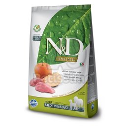N&D Prime Dog Adult Medium & Maxi Boar & Apple 12 kg