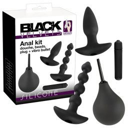 Black Velvets anál vibrátor készlet (4 részes)