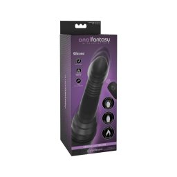 Analfantasy Ass Thruster - lökő anál vibrátor (fekete)