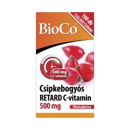 BioCo Csipkebogyós retard C-vitamin 500 mg filmtabletta 100x