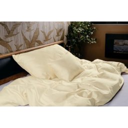 NATURTEX 3 részes pamut-szatén ágyneműhuzat, natur színű 140x200/70x90/40x50