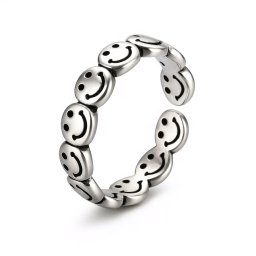 Csupa smiley gyűrű