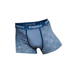 KAPPA Férfi Boxer XXL Azúrkék-fehér rombuszos 304VG70-911-XXL