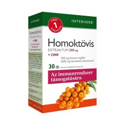 Interherb Napi 1 Homoktövis extraktum + cink kapszula 30x